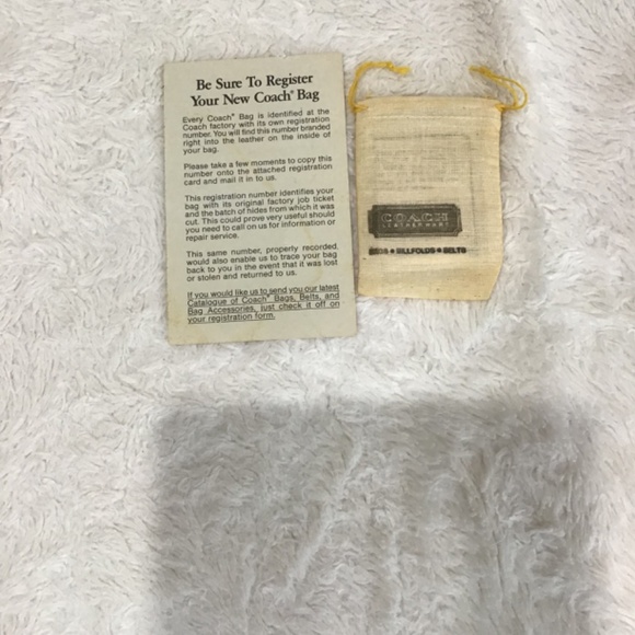 VTG Coach Mocha Leather Slim Satchel 70s Classic Rare Bonnie Cashin NYC - Picture 13 of 13